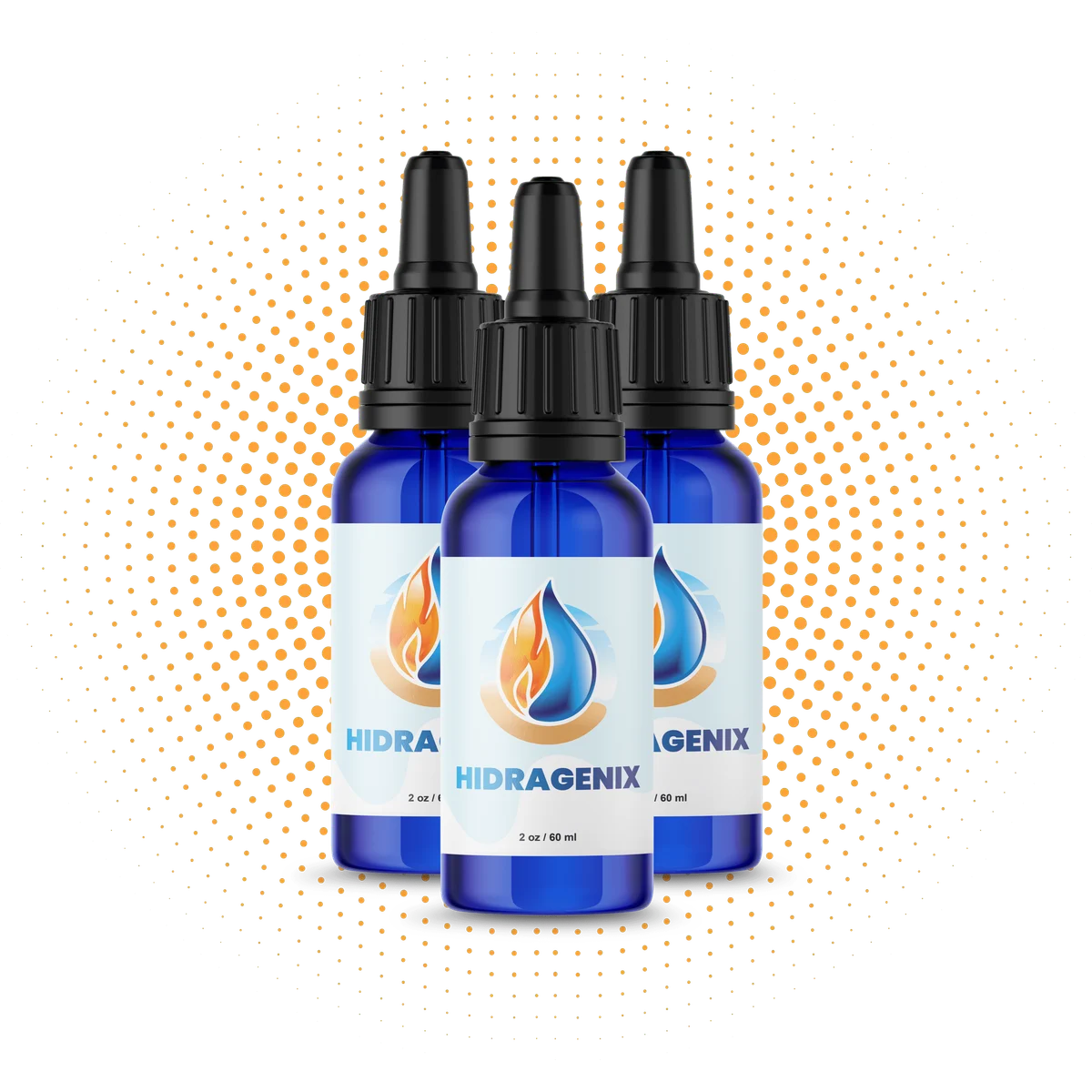 Hidragenix Weight Management Supplement Bottle (Front Label)